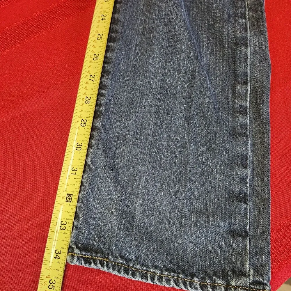 Vtg Levi's 501 Original Fit Jeans Mens 32x34 Medium Wash Denim WaterLess...